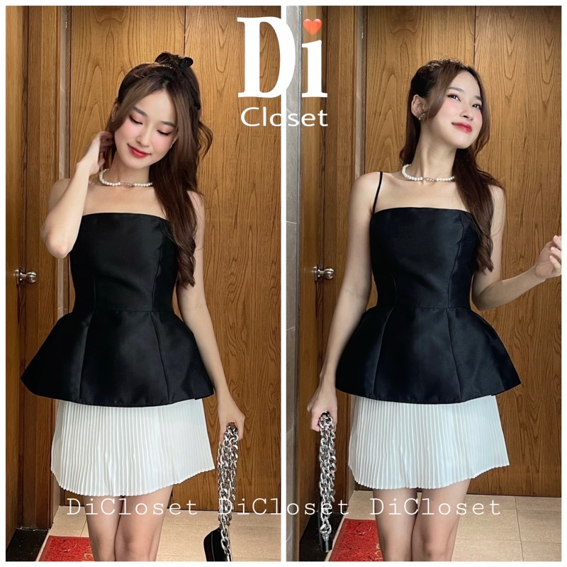 ÁO PEPLUM HAI DÂY - HÌNH THẬT SHOP CHỤP