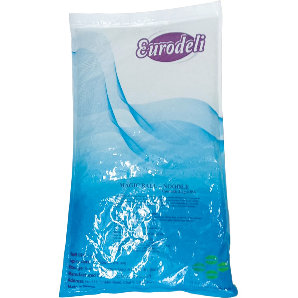 Trân châu 3Q Euro Deli 2kg (10mm) trắng và caramel