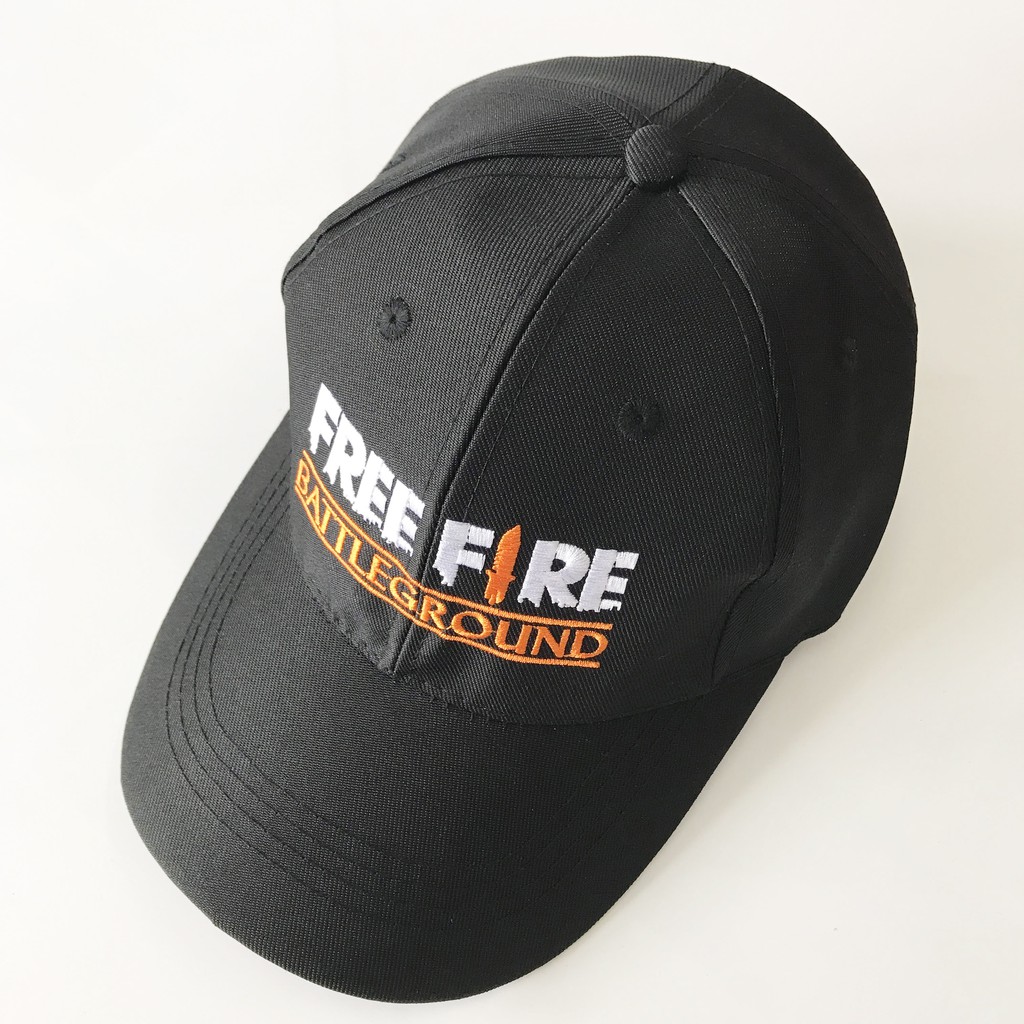 Nón kết thêu logo FREE FIRE BATTLEGROUND PUBG - Mũ Lưỡi Trai MT170