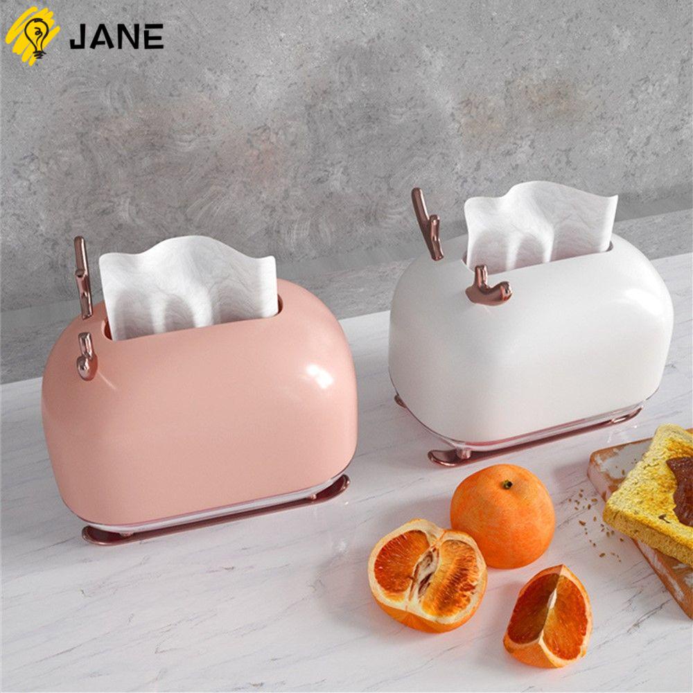 Hộp đựng khăn giấy sức chứa lớn hình hươu xinh xắn nhiều màu sắc bền bỉ tiện dụng cho gia đình