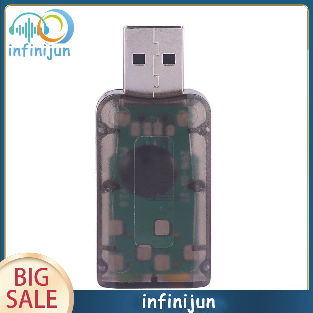 Bộ Chuyển Đổi Âm Thanh Usb 2.0 3d 5.1 Kênh Cho Máy Tính