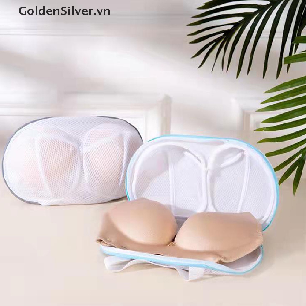 Túi Lưới Giặt Đồ Lót Màu Vàng Bạc Đặc Biệt Cho Máy Giặt