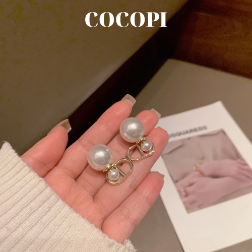 Bông Tai, Khuyên Tai đính ngọc trai nhân tạo cao cấp phong cách Hàn Quốc COCOPI Accessories - BT047