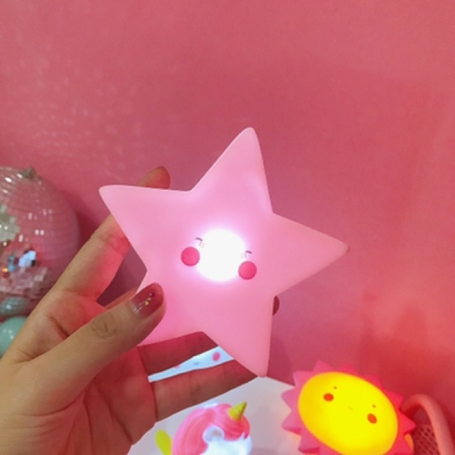 Đèn Ngủ Hình Ngôi Sao Dễ Thương Mới Về