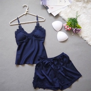 BỘ LỤA PHỐI VIỀN REN XINH