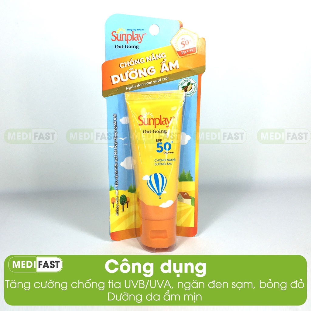 Kem chống nắng Sunplay cho da mặt, toàn thân, chống nắng cho bé và da nhạy cảm - sữa chống nắng chống tia UV ngăn đen da