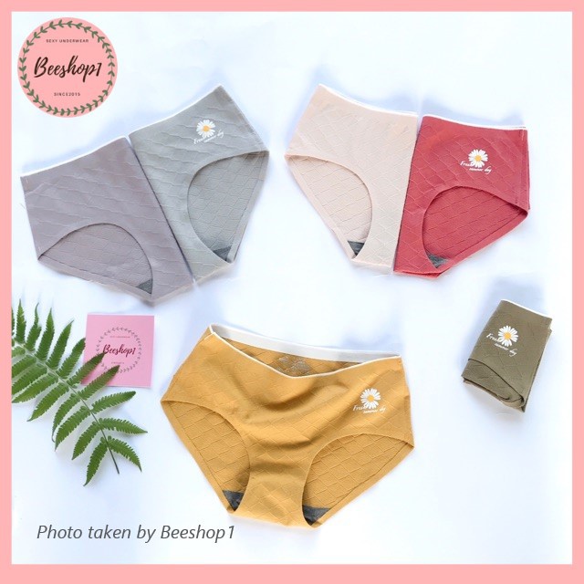 ĐƯỢC CHỌN MẦU - Quần lót nữ, quần lót cotton không viền, set quần chip QC89