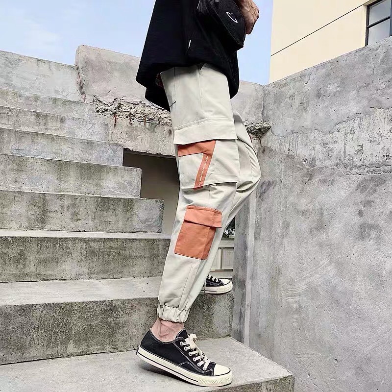 [Mã FADIRECT20 giảm 20K đơn 150K] Quần jogger kaki túi hộp unisex số 7, nam nữ ulzzang Wind | BigBuy360 - bigbuy360.vn