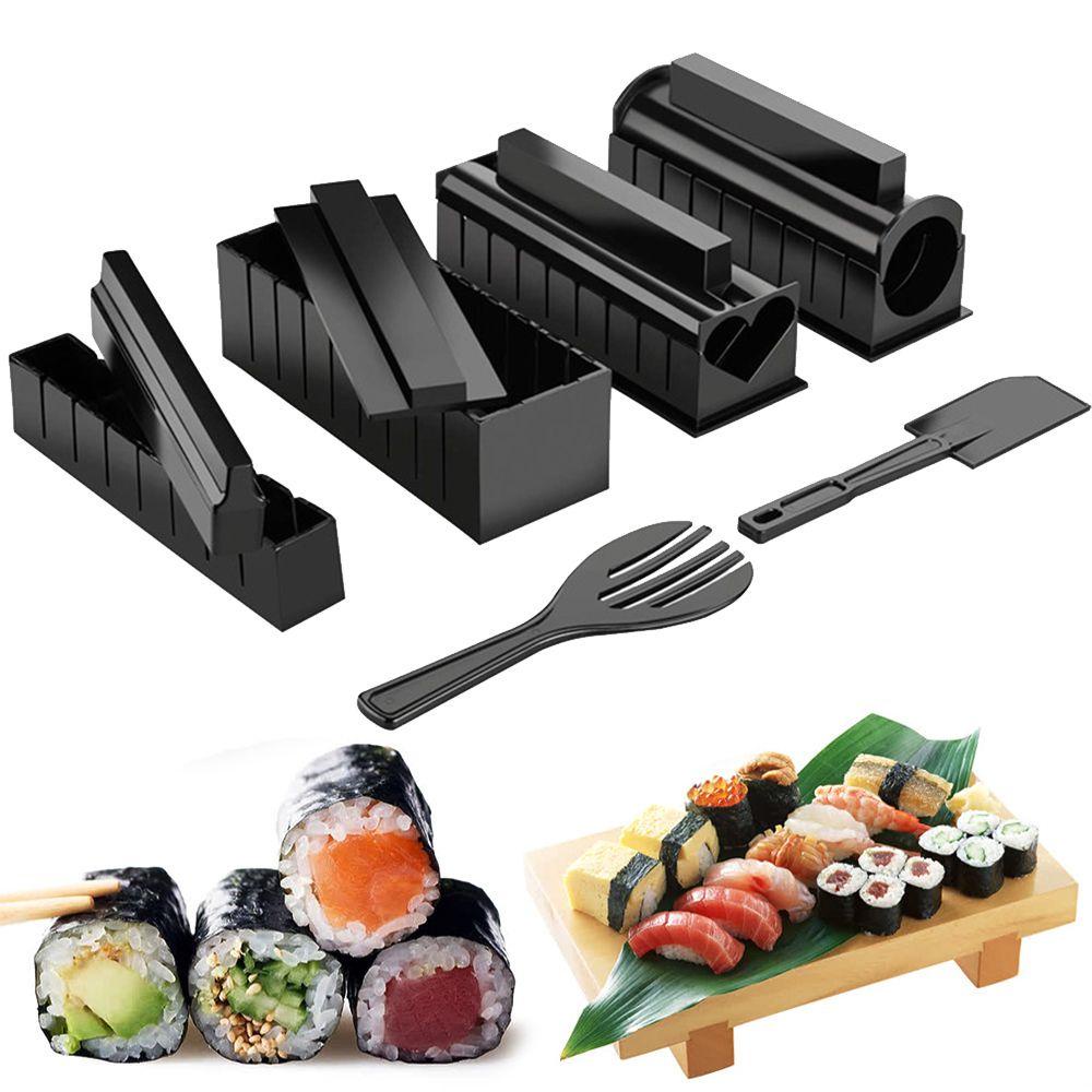 Set 3 / 10 Dụng Cụ Làm Sushi Chống Dính Tiện Lợi