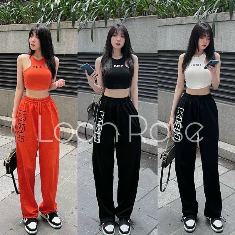 SÉT ÁO CROP SÁT NÁCH QUẦN BO
