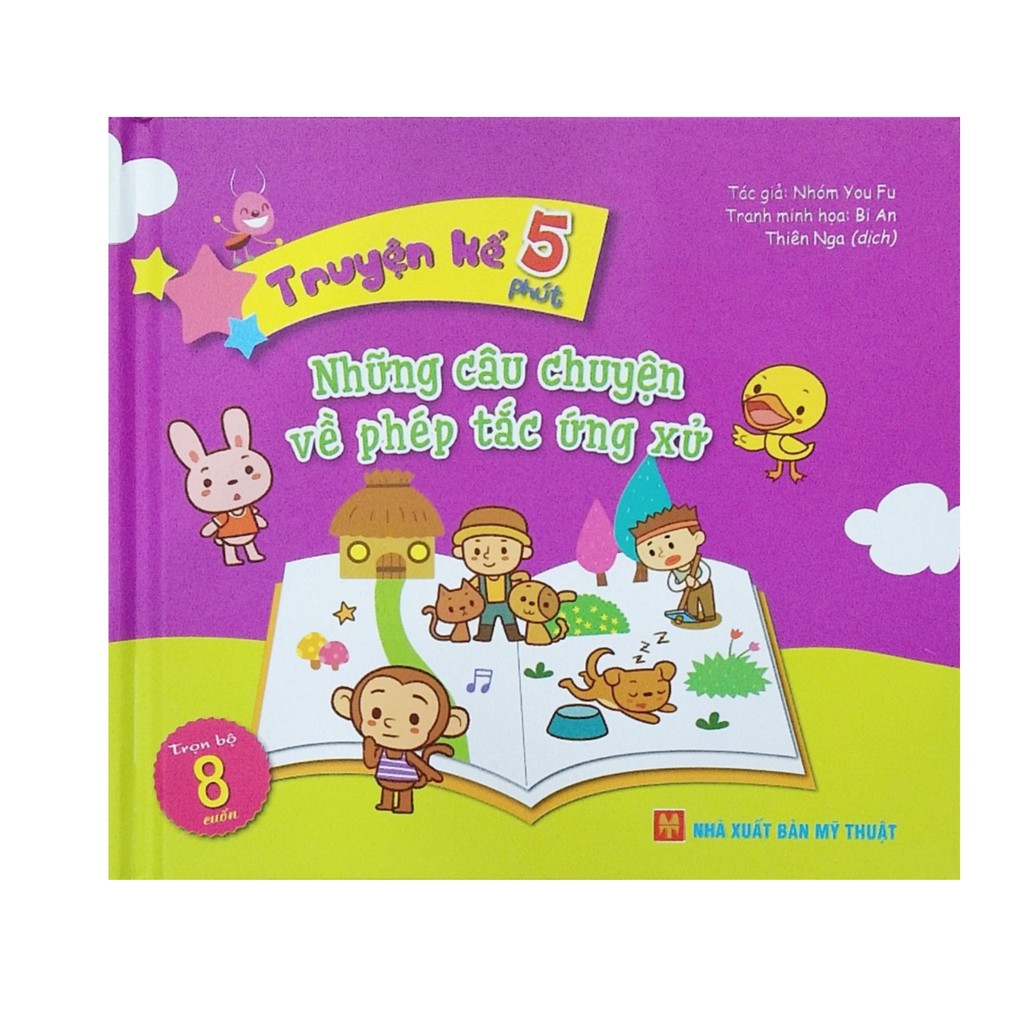 Sách - Truyện kể 5 phút những câu chuyện về phép tắc ứng xử