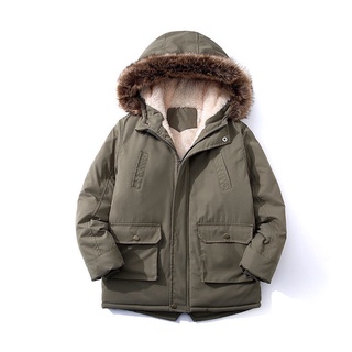 SALE - Áo parka trẻ em lót full lông mũ lông