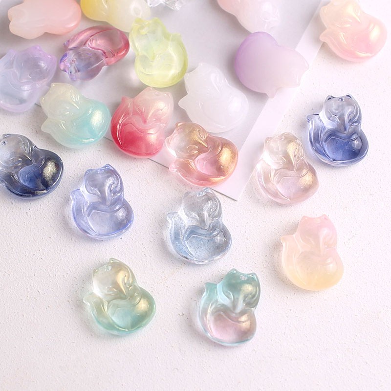 3 bé HỒ LY Thủy Tinh 14x18mm