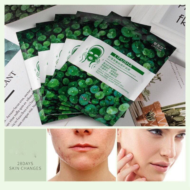 Mặt Nạ Rau Má Dưỡng Ẩm Ngậm Nước Dịu Nhẹ Thu Nhỏ Lỗ Chân Lông Chăm Sóc Da | BigBuy360 - bigbuy360.vn