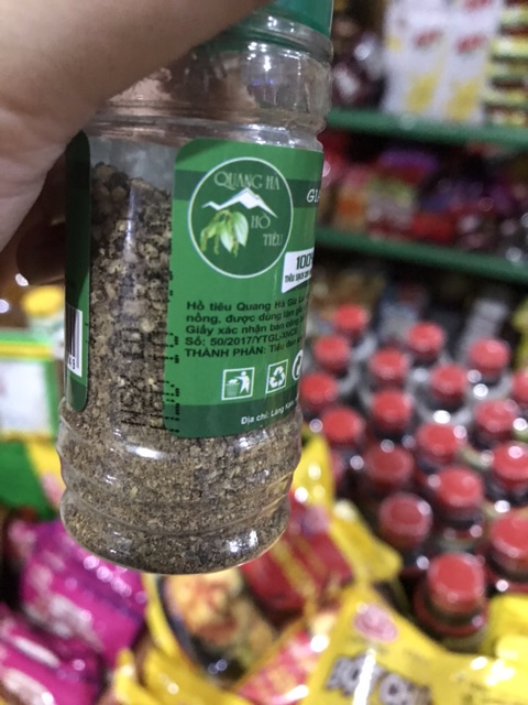 Combo 50 lọ hạt tiêu Quang Hà Gia Lai 25g