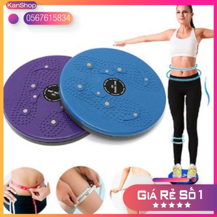 Đĩa xoay eo tập thể dục Waisttwisting Diet 360 độ Cao Cấp theo cơ chế rất đơn giản Và Hiệu Quả Cao