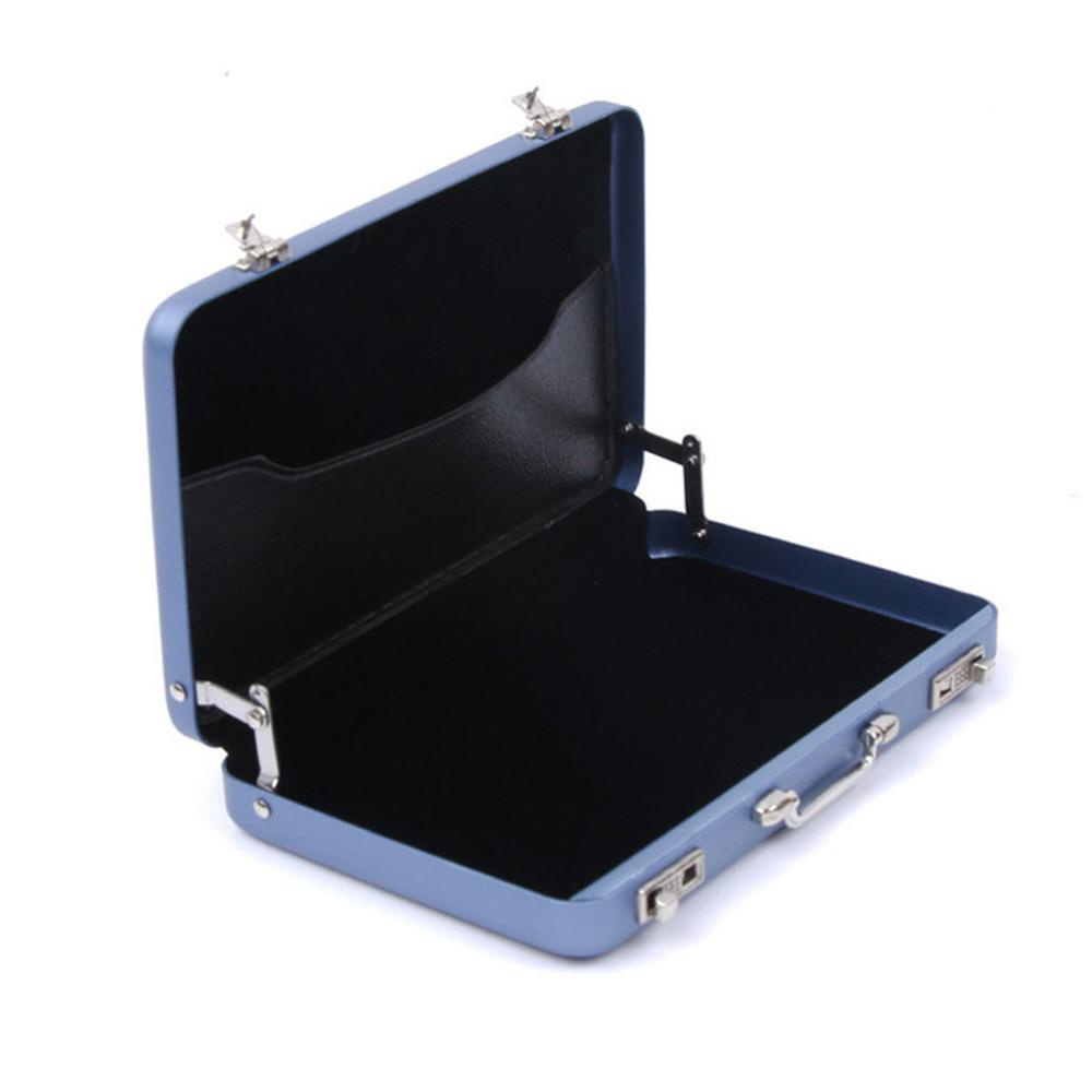 Hộp Nhôm Đựng Thẻ Tín Dụng / Danh Thiếp Mini Màu Đen