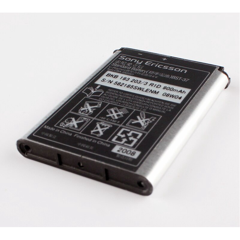 PIN SONY ERICSSON BST-37, DÙNG CHO CÁC DÒNG J100i, K200i, K750, D750i, T280i, V600, K610i, W700