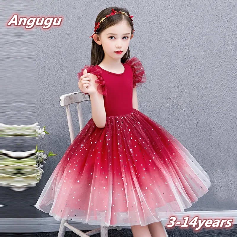 Đầm Công Chúa Xinh Xắn Phong Cách Hàn Quốc Cho Bé Gái Từ 3 Đến 4 Đến 5 Đến 6 Đến 7 Đến 8 Đến 9-10 Đến 11-12 Tuổi