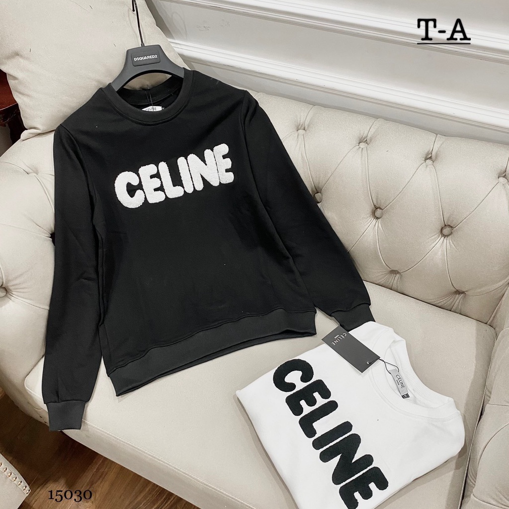 Áo Phông CELIN Unisex Cực Chất - Áo Thun Dài Tay Unisex Siêu Hot