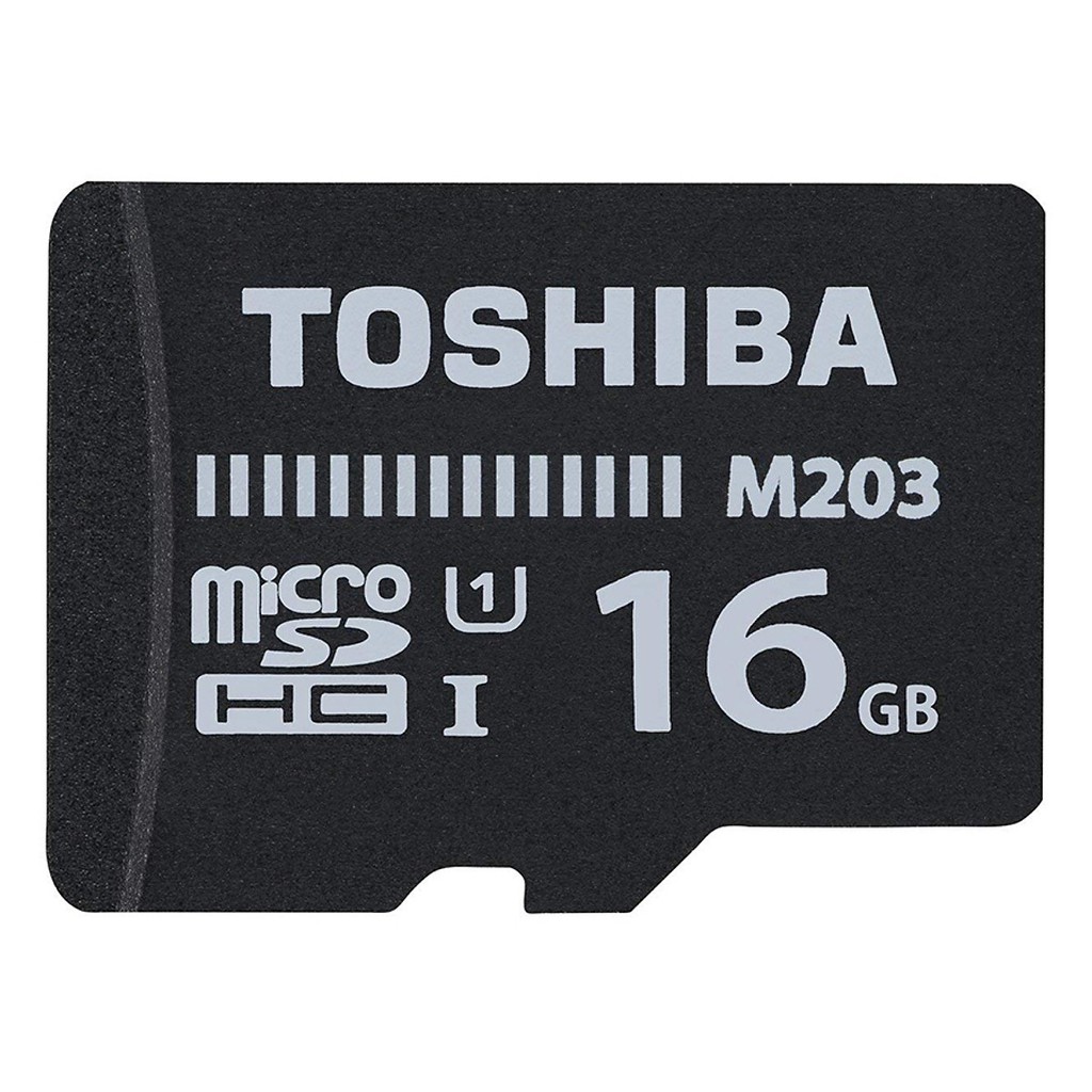 Thẻ nhớ MicroSDHC Toshiba M203 UHS-I U1 16GB 100MB/s (Đen)