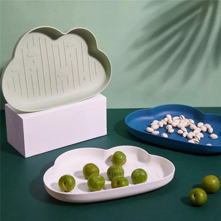 Khay nhựa trang trí hình đám mây