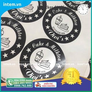 COMBO 1000 TEM STICKER DÁN CỐC