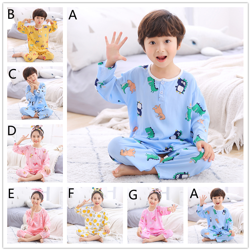 Bộ Đồ Ngủ 2 Món Bằng Cotton Cho Bé Trai