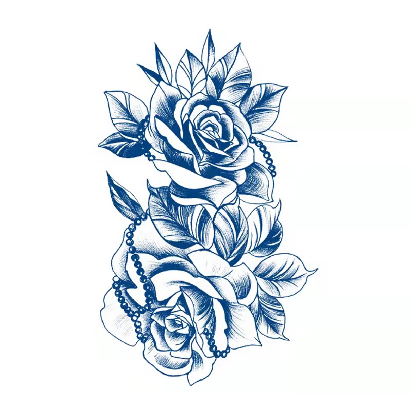 Hình Xăm Dán Tạm Thời Chống Nước Lâu Trôi 15 Ngày; 18cm * 11cm