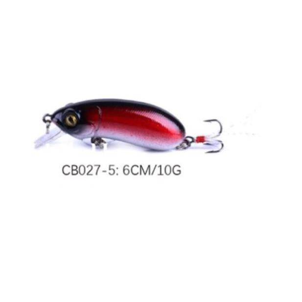 Mồi giả CC50 đủ size y hình 7g lưỡi 3 tiêu nhạy cá Đồ Câu 688