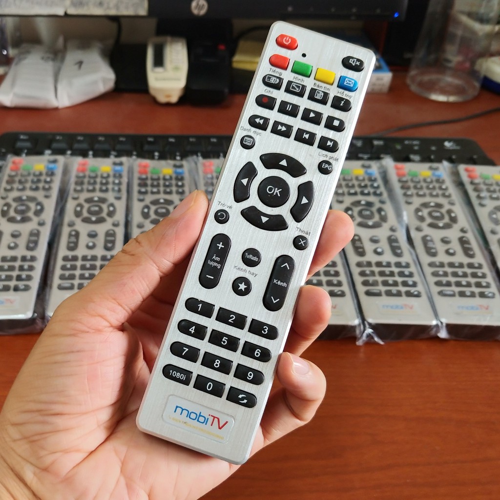 Điều khiển - Remote đầu thu MobiTV