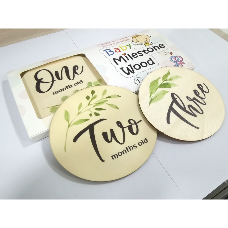 Bộ Thẻ Ghi Âm Dùng Làm Đạo Cụ Chụp Ảnh Kỷ Niệm Cho Bé Sơ Sinh