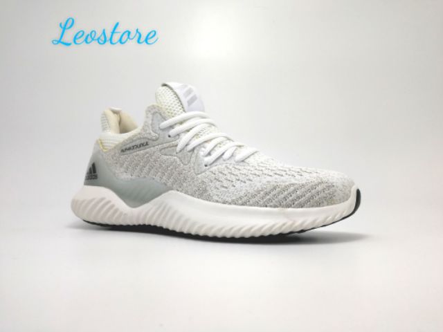 [Full box] GIẦY THỂ THAO ALPHA BOUNCE XÁM TRẮNG NAM