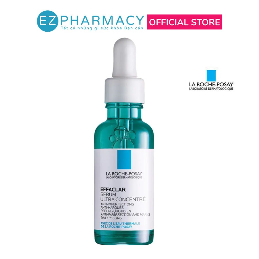 Tinh Chất La Roche Posay Effaclar Serum 3 Tác Động Giảm Mụn, Thâm Sau Mụn Và Lỗ Chân Lông To 30ml