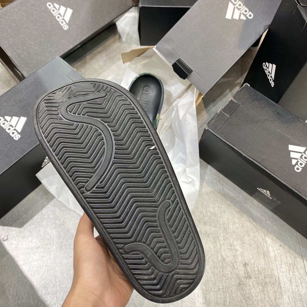 [CHÍNH HÃNG] DÉP ADIDAS ADILETTE CLOG - *ĐEN CAMO* - AUTH / REAL