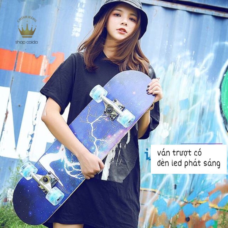 Ván Trượt Skateboard Người Lớn Siêu Hạng