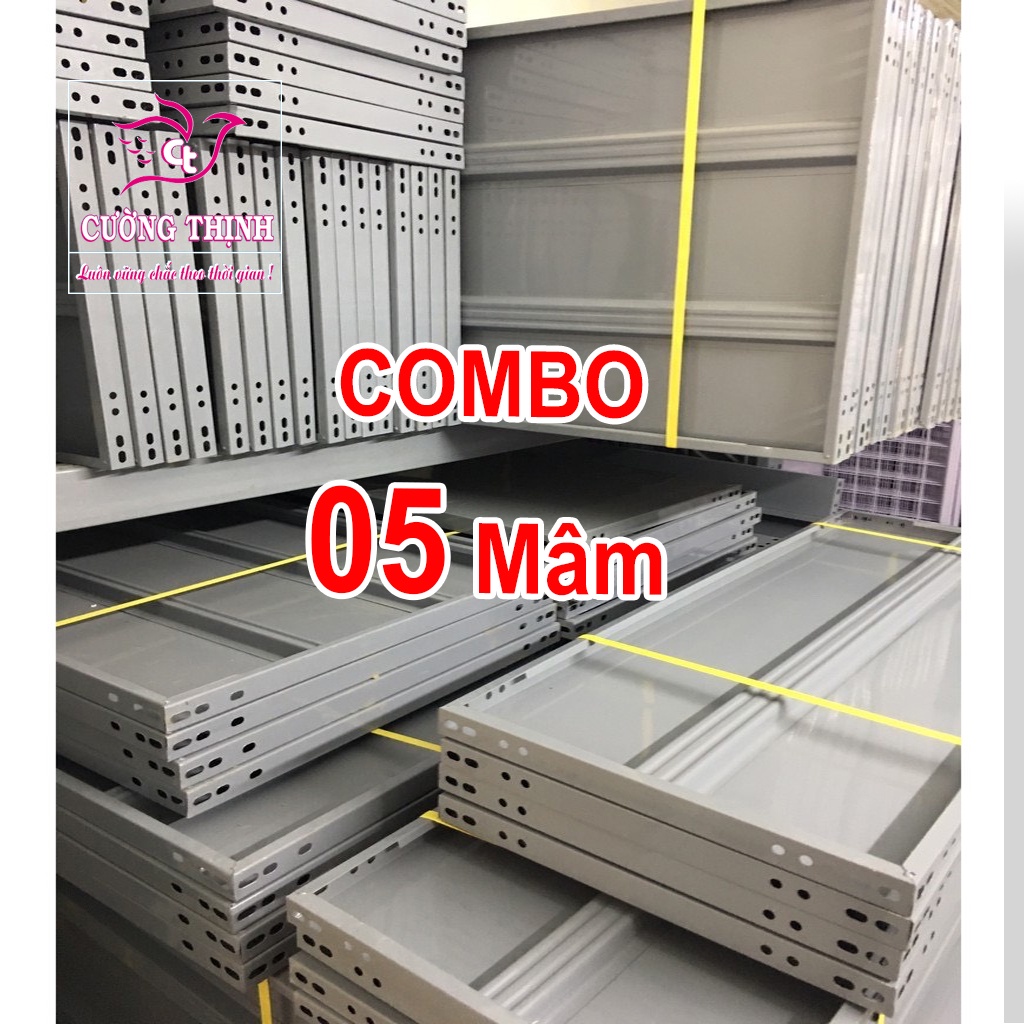 Mâm sắt V lỗ Dài 120cm x Rộng 50cm