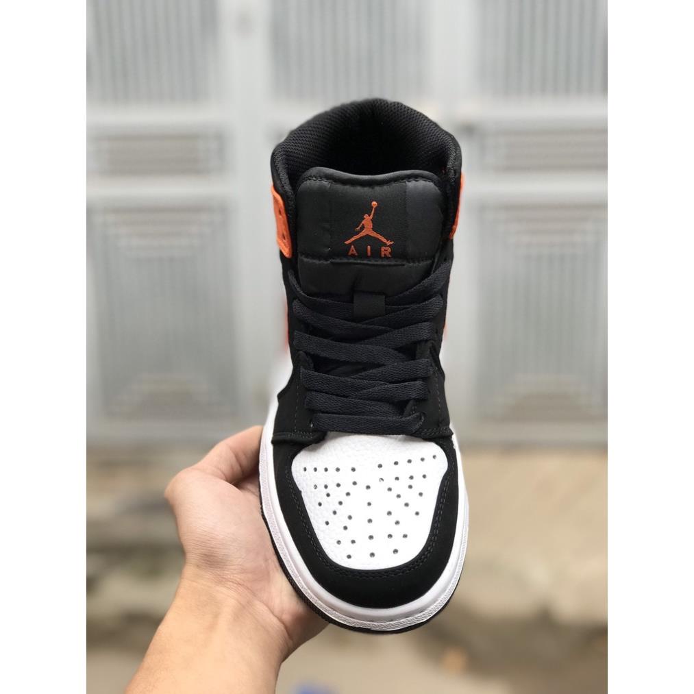 📢 Giày Thể Thao, Giày Sneaker Jordan Cổ Cao Màu Cam | BigBuy360 - bigbuy360.vn