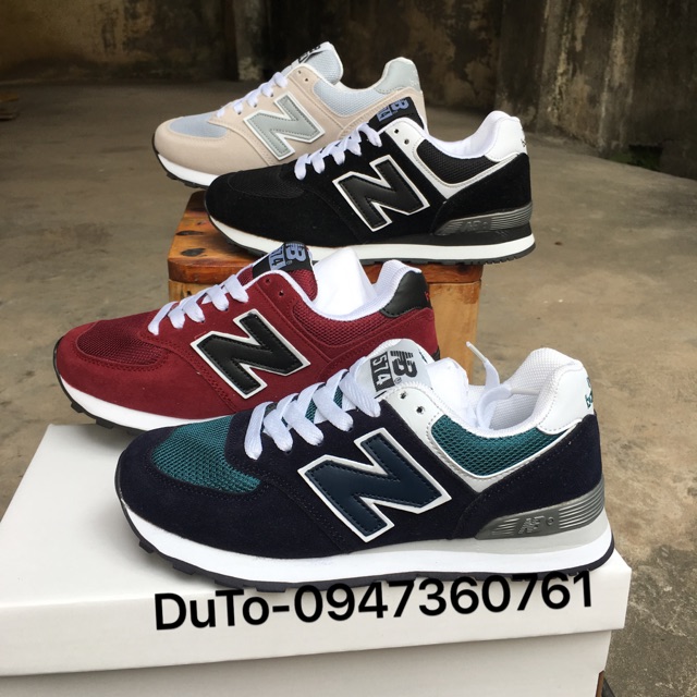 [SALE SỐC-TẶNG HỘP-NƯỚC VS GIÀY] Giày NB 574 đủ màu size 36->44 NAM NỮ