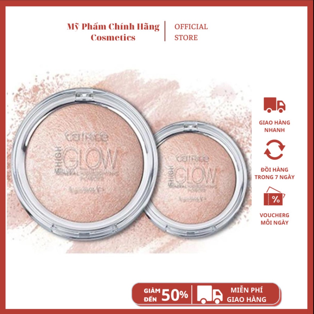 Phấn Bắt Sáng Tạo Khối Catrice High Glow Mineral Highlighting Powder