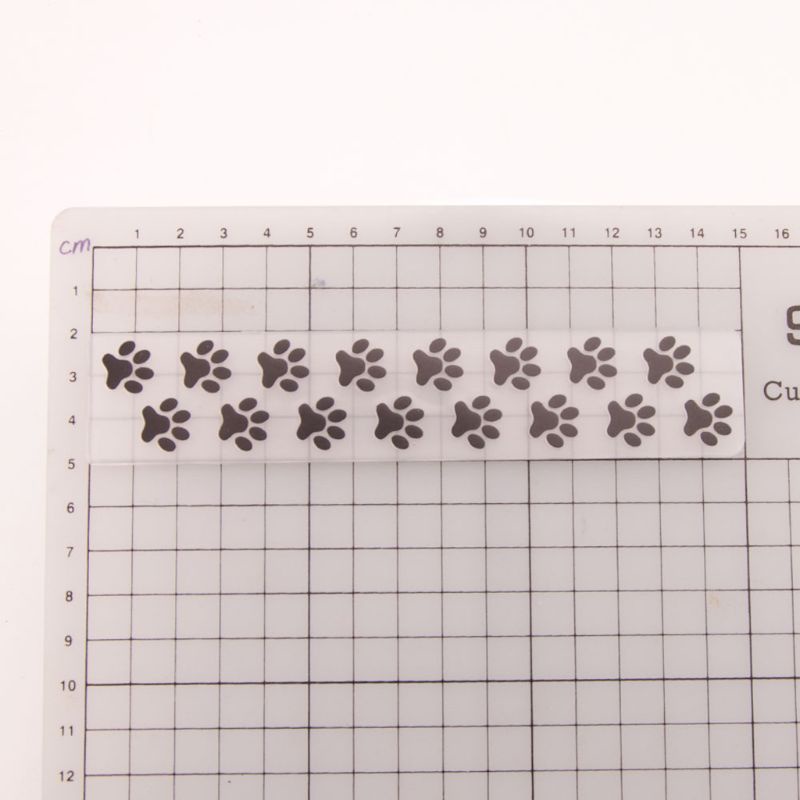 Khuôn Nhựa Dập Nổi Hình Dấu Chân Trang Trí Scrapbook