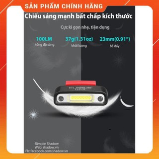 KLARUS HC3 - Đèn pin và đèn sạc đội đầu đeo đầu cảm biến chuyển động mini 100lm pin sạc