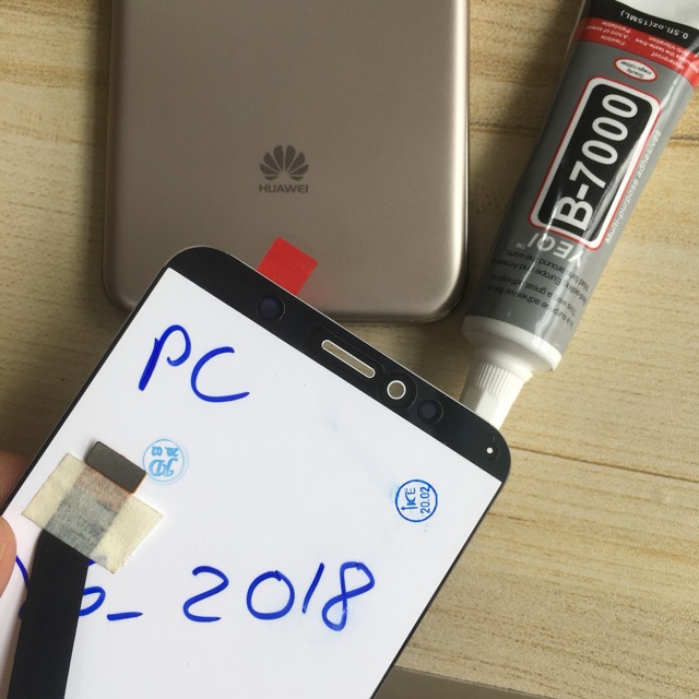 COMBO Bộ Vỏ Sườn + Màn Hình Huawei Y6 Pro 2018 Zin Hàng Cao Cấp ( Tặng kèm chai keo B-7000)