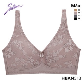 Áo Lót Mút Mỏng Không Gọng Phối Ren Habpy Lady By Sabina HBAN513