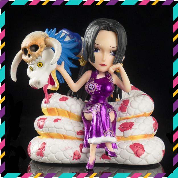 Mô hình One Piece Boa Hancock nữ hoàng hải tặc cao 8cm , tượng Figure