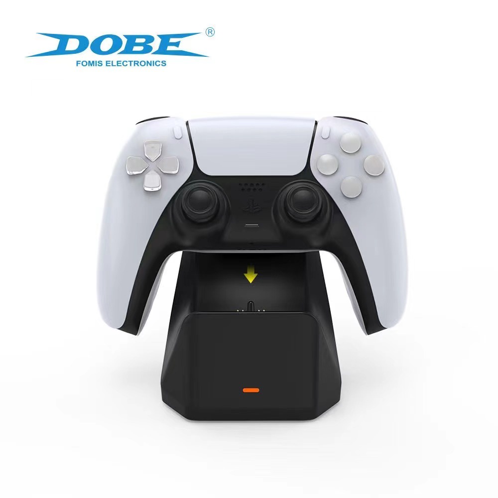 Đế giá đỡ tay cầm chơi game PS5 kèm sạc Charging Dock Fast Charge TP5-0586 Dobe