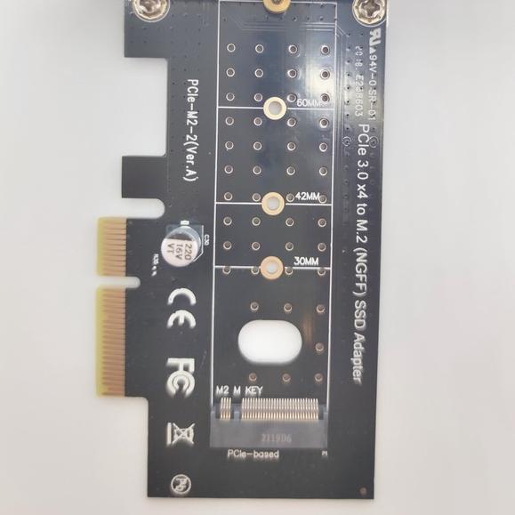 Bộ Chuyển Đổi Sku-1273 PCI EXPRESS X4 M.2 NVME SSD NGFF KEY M2 PCIE 3.0 | BigBuy360 - bigbuy360.vn