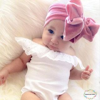 Vbi-newborn Kids Girl Bé Tập Đi Nơ Băng Đô Tóc Phụ Kiện Mũ