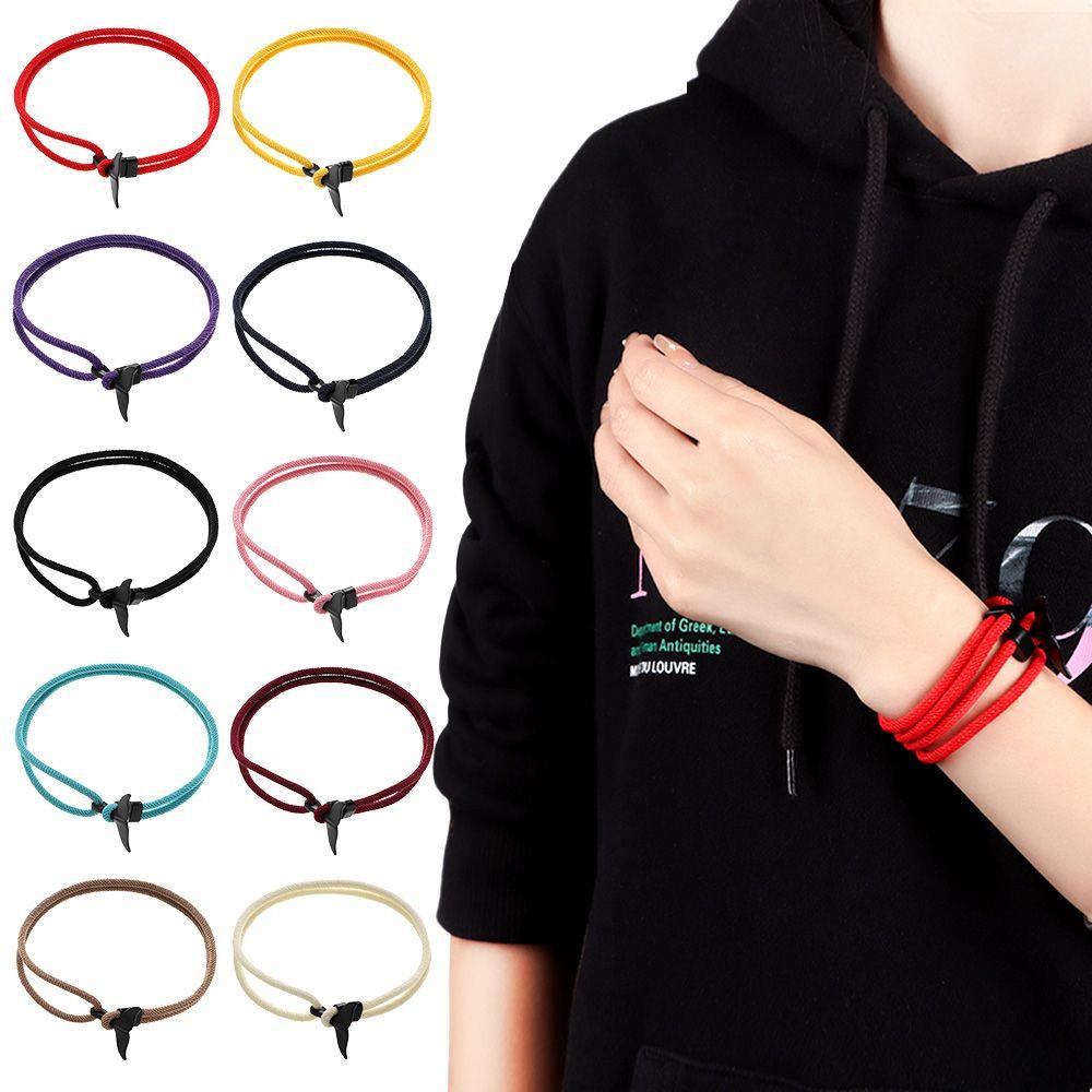 Vòng Đeo Tay Sinh Tồn Màu Đen Bằng Thép Không Gỉ