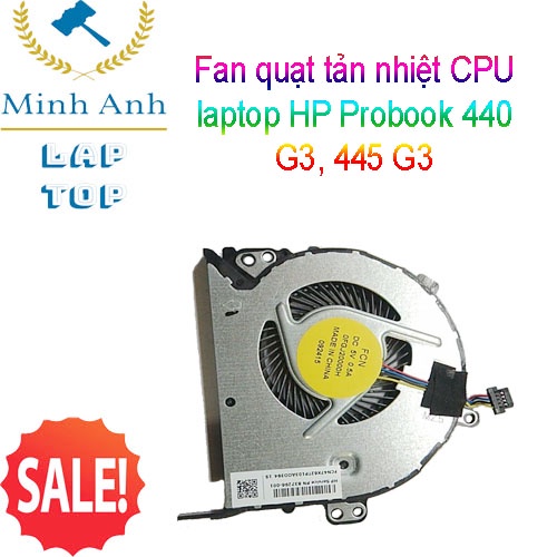 QUẠT TẢN NHIỆT CPU Laptop HP Probook 440 G3 445 G3 - xaclaptop